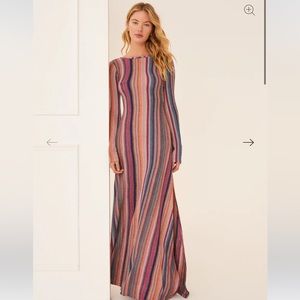 NWT Something Navy reversible dress. Size M